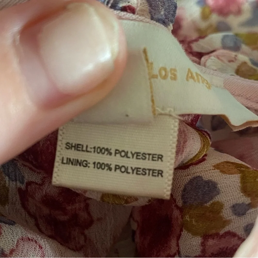 Monteau Multicolor Floral Dress Sz Small